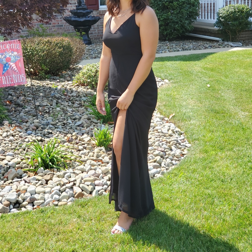 Simple evening gown